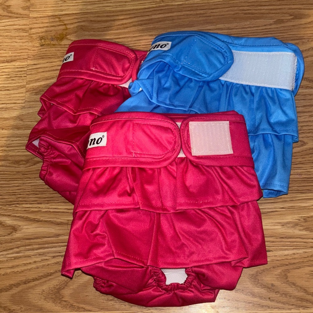 Medium frill diapers 12” -15”